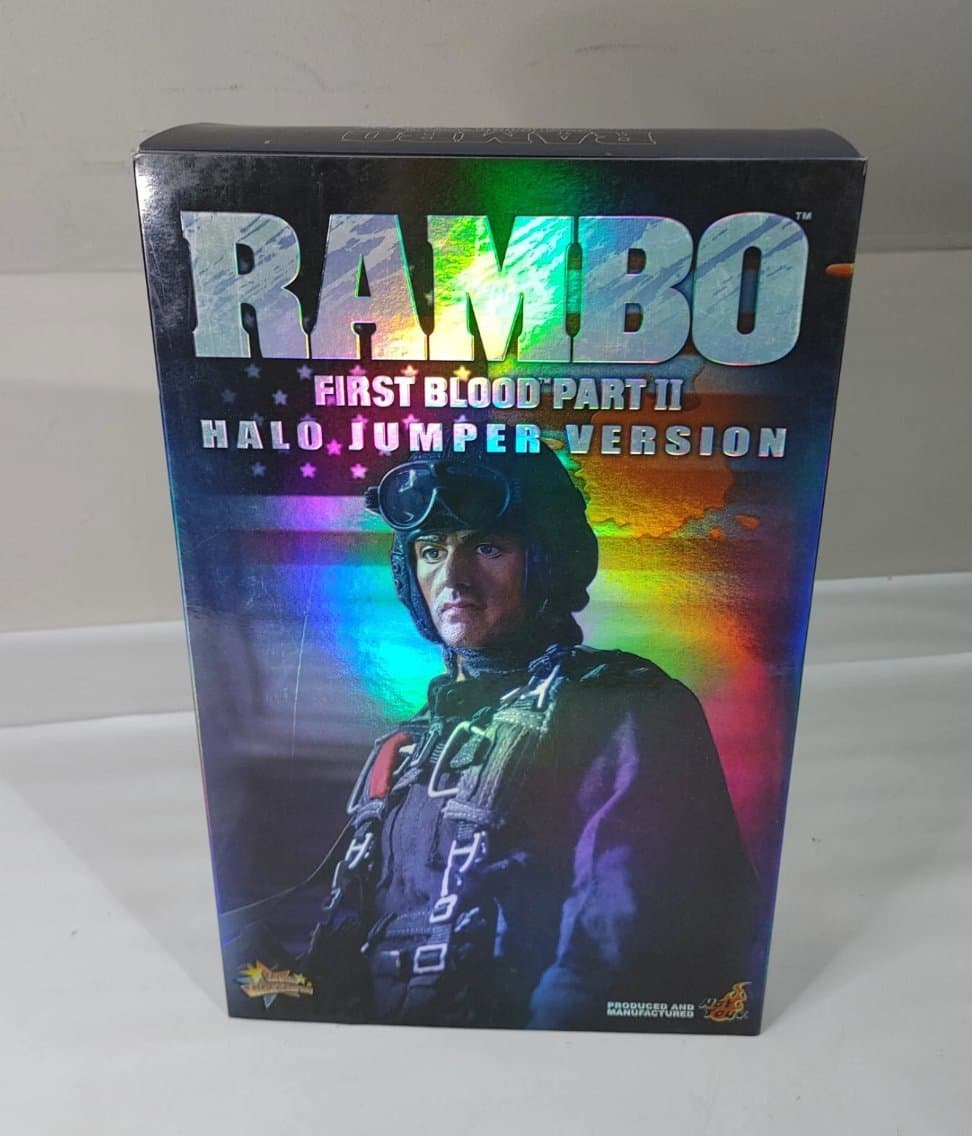 JOHN J RAMBO FIRST BLOOD PART II HALO JUMPER — image 1 of 1