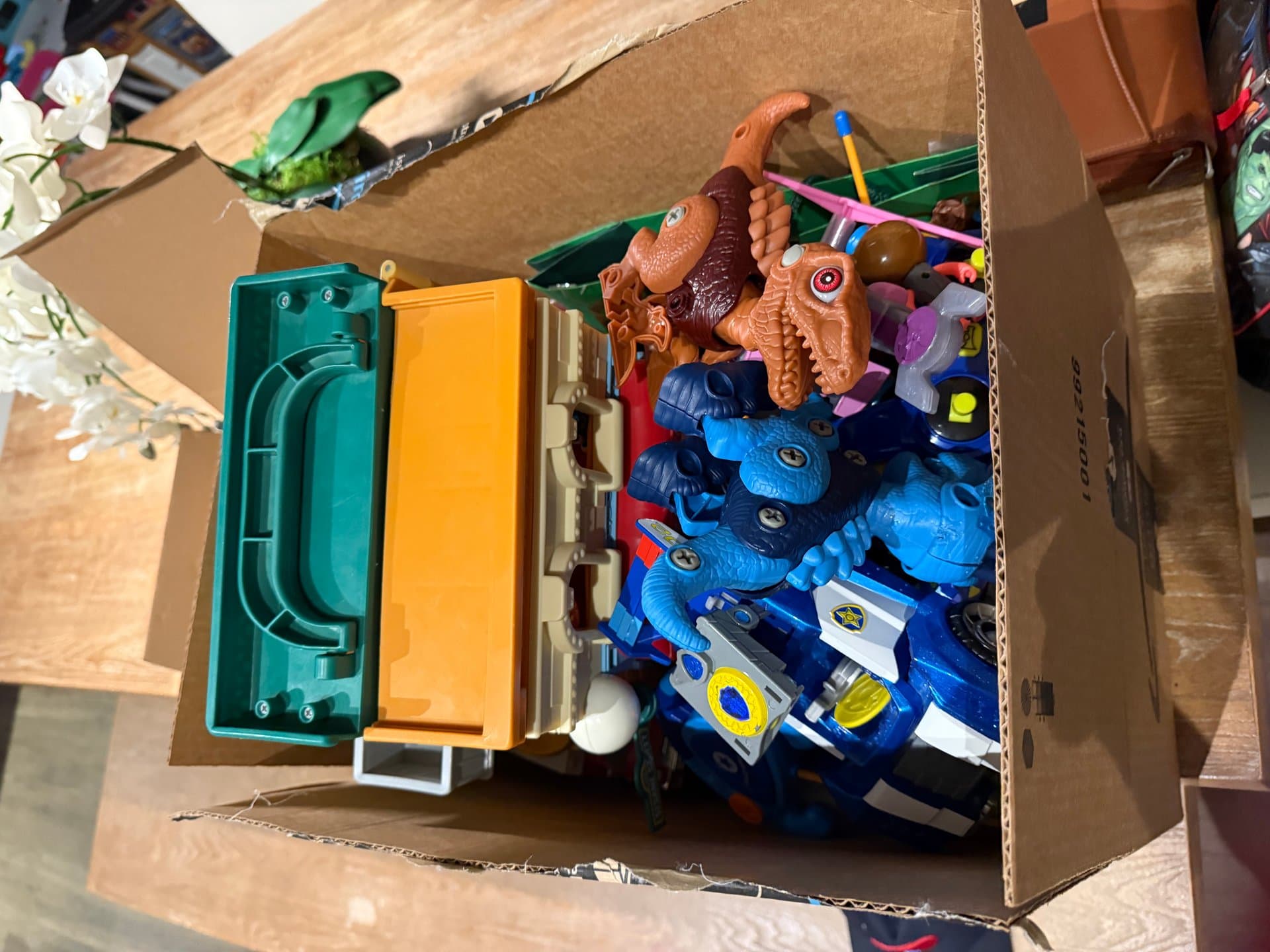 Box of toys  — image 1 of 2