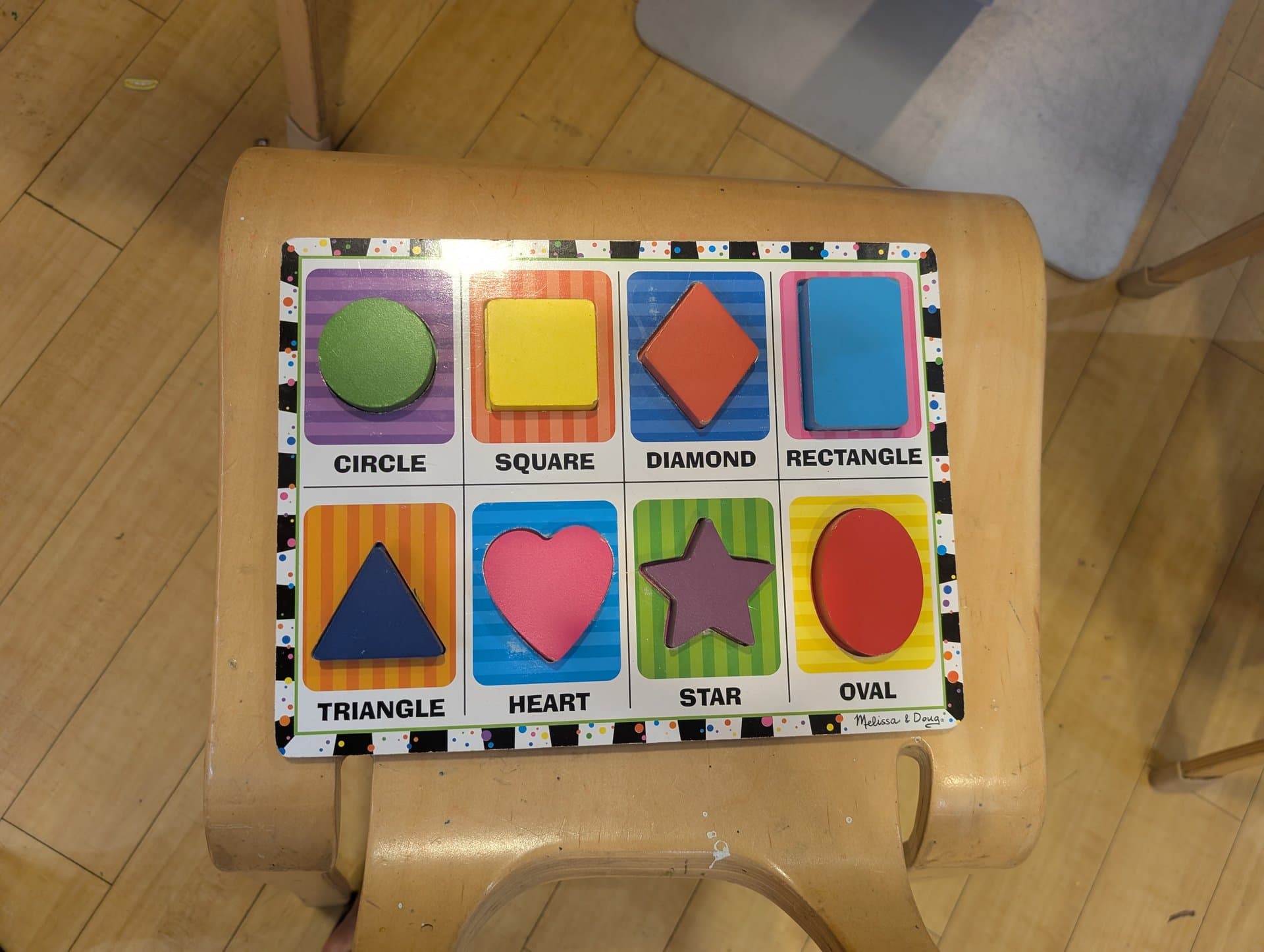 Wooden Shapes Puzzle — image 1 of 1