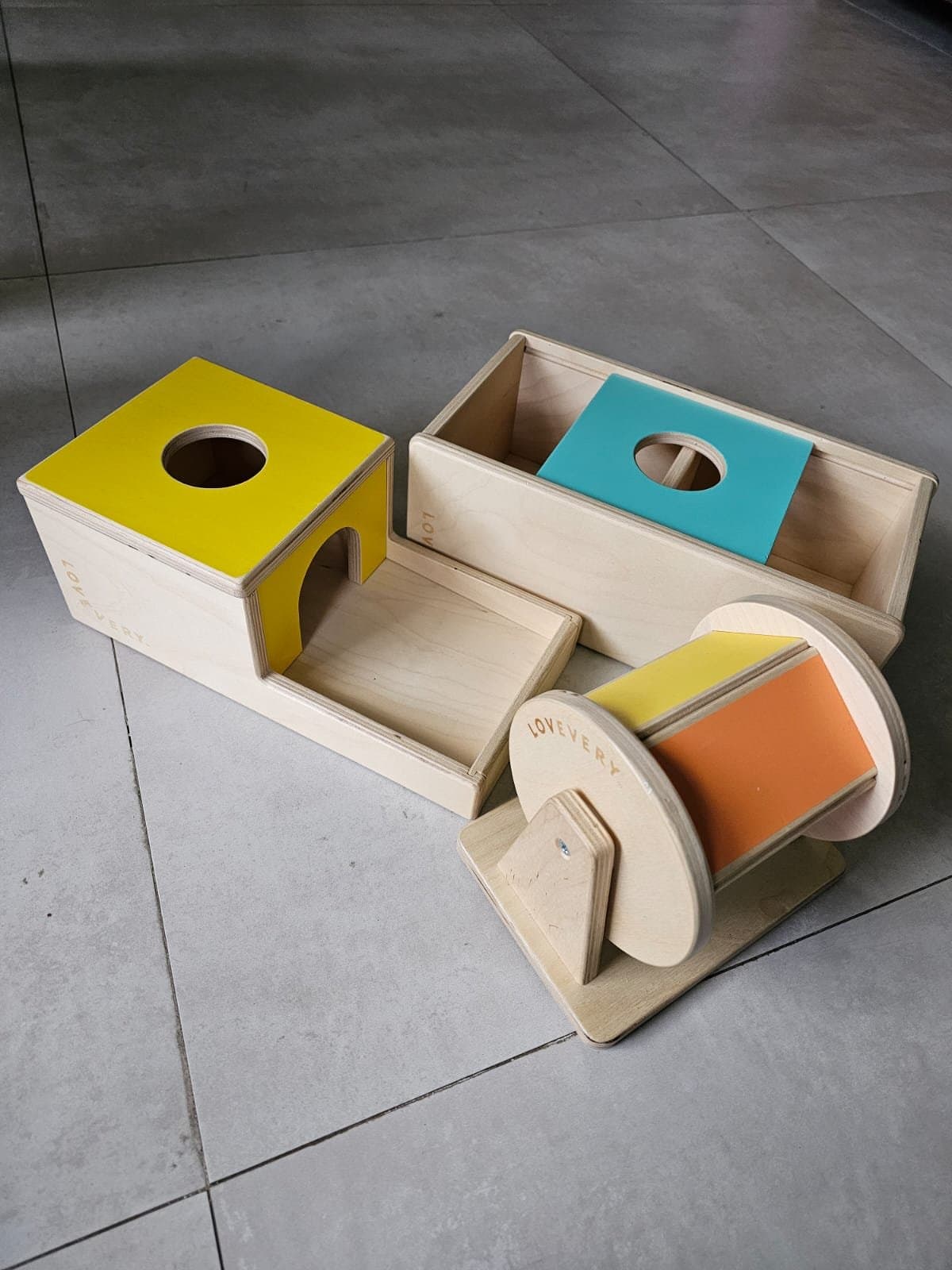 3 Piece LOVEVERY stimulating play toy set — image 1 of 1